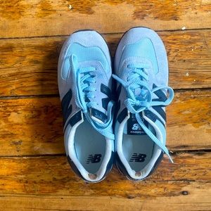 New Balance sneakers light ice blue